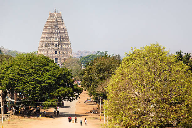 istock Stone temple of Hampi town 468331268