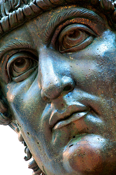 istock Bronze Head of Constantine Colossus 468332910
