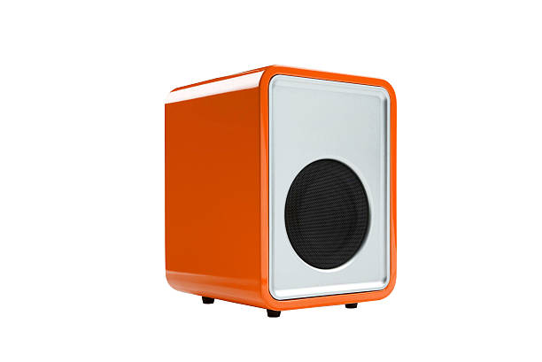 istock orange Radio receiver isolated 468335620