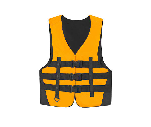 istock Orange vest isolated on the white background 468335974