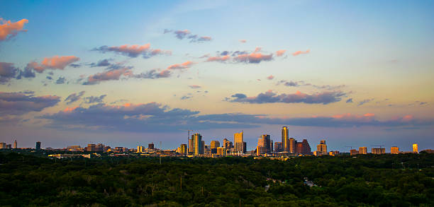 istock Austin Skyline Entire City View 468336224