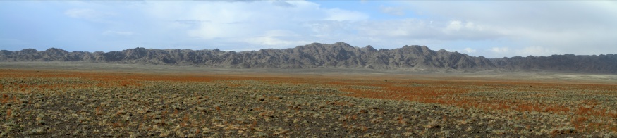 The Gobi Desert in Mongolia