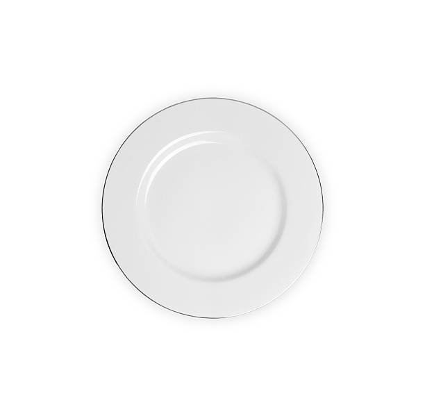 istock Plate isolated on the white background 468338146