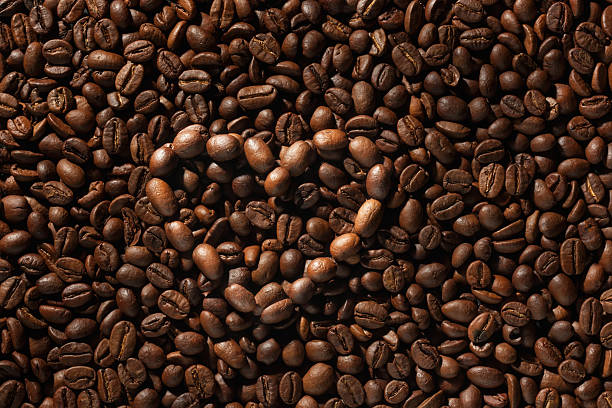 istock Symbolic heart from coffee beans 468338179