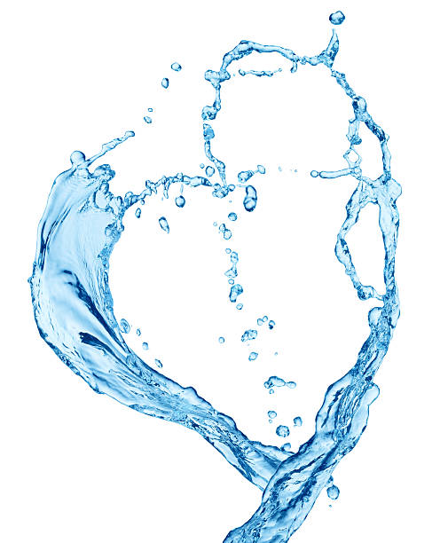istock Heart made out of blue water drops 468338451