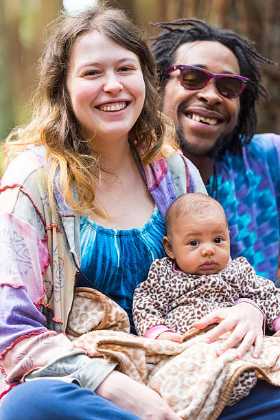 istock Loving mixed race family 468341120