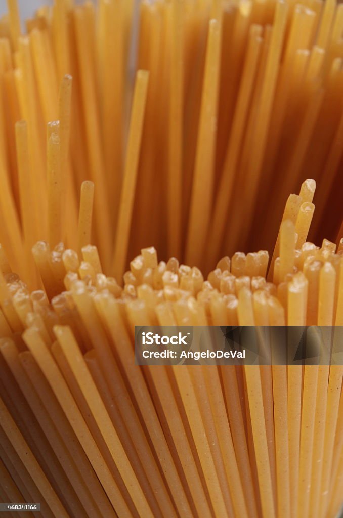 raw spaghetti pasta in jar raw spaghetti pasta in jar. Food and diet 2015 Stock Photo