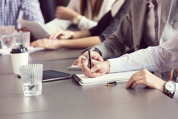 istock Business team meeting in an office 468348862