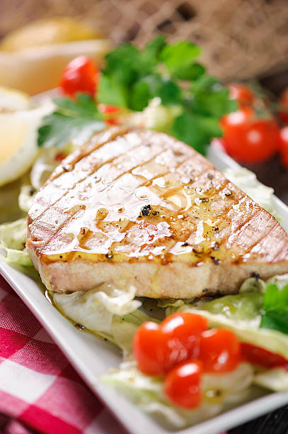 istock Chargrilled Tuna Steak 468349832