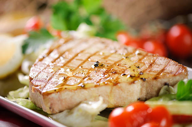 istock Chargrilled Tuna Steak 468349838