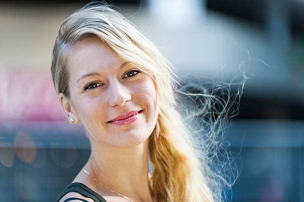 istock Smiling young woman portrait 468349964