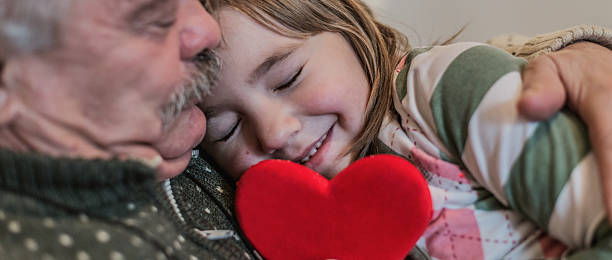 istock Happy grandfather with grandchild 468350416