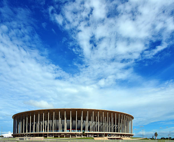 brasilia estadio de la copa mundial de la fifa - confederations cup fotografías e imágenes de stock