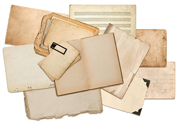 istock old paper sheets, book pages, cardboards, photo frames 468353602