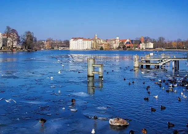 Berlin Koepenick in Winter