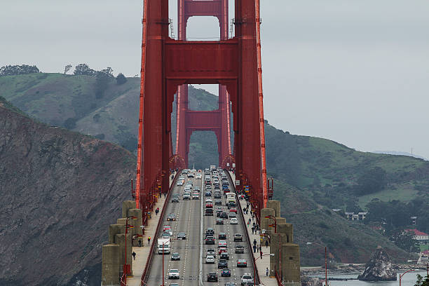 istock Morning Commute on the Golden Gate Bridge 468358842