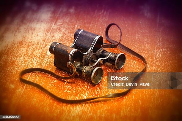 Military Binoculars Wwii Stock Photo - Download Image Now - 1941, 1945, 2015