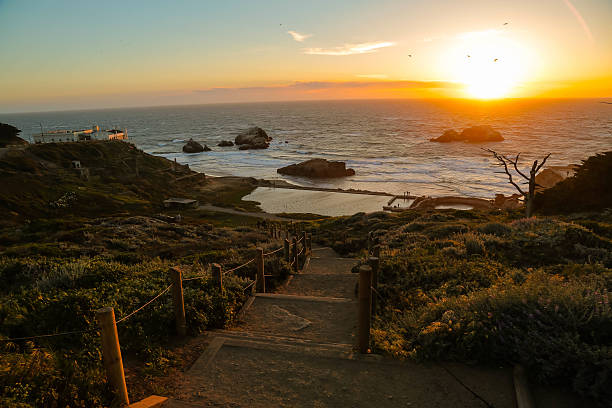 istock Sutro Baths at Sunset in San Francisco, California 468358886