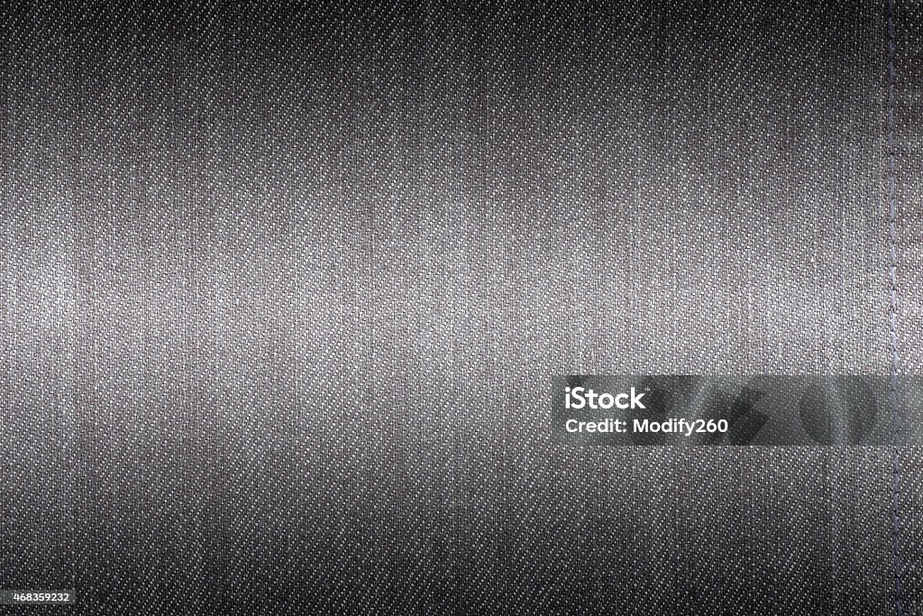 Texture of black jeans background 2015 Stock Photo