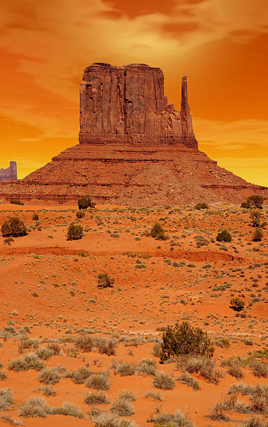 istock sunset Skies Monument Valley 468359348