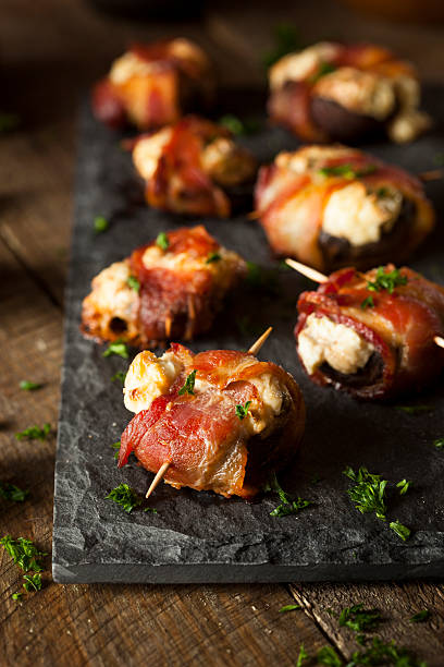 istock Homemade Bacon Wrapped Mushrooms 468363614