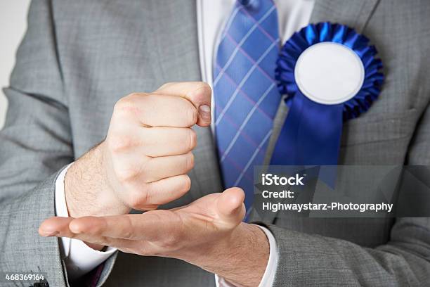 Close Up Of Politician Making Passionate Speech Stock Photo - Download Image Now - 2015, Adult, Adults Only