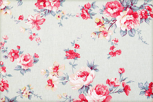 istock vintage style of tapestry flowers fabric pattern background 468369828