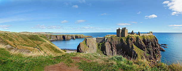 Castello di Dunnottar, Scozia, Europa - foto stock