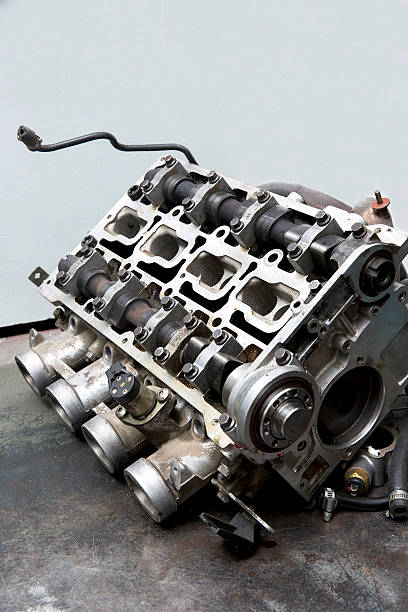 istock Close-up Of a Car Engine 468382552