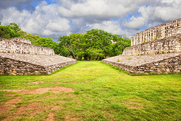 istock Mayan Ball court 468386026
