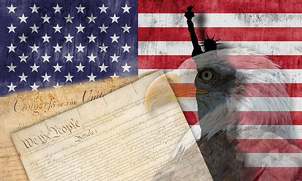 istock American flag and patriotic symbols 468388077