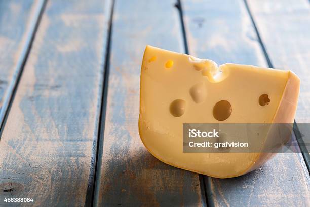 Cheese Chunk Stock Photo - Download Image Now - 2015, Block Shape, Cheddar Cheese