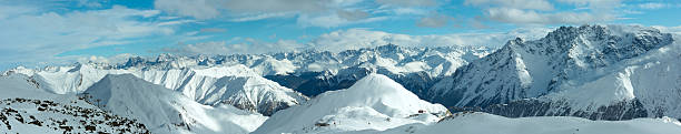 istock Silvretta Alps winter view (Austria). Panorama. 468388128
