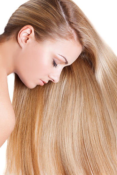 istock Girl with long blond hair 468388432