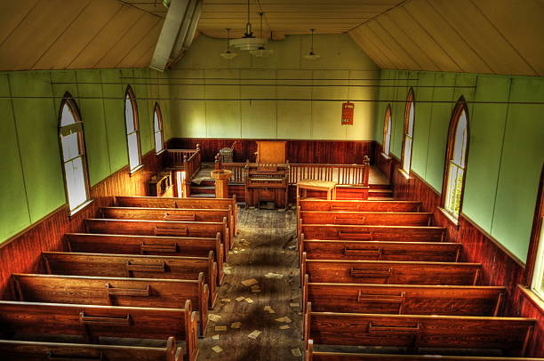 istock Abandoned Desert Church 468393357
