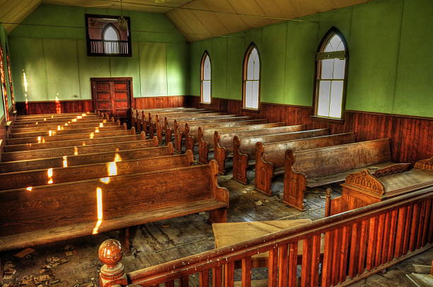istock Abandoned Desert Church 468393401