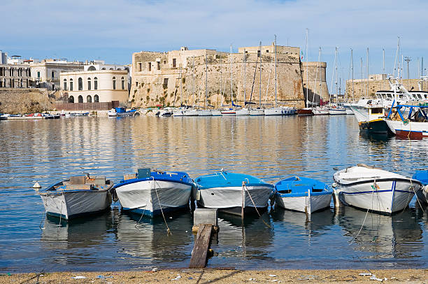 istock Panoramic view of Gallipoli. Puglia. Italy. 468393938