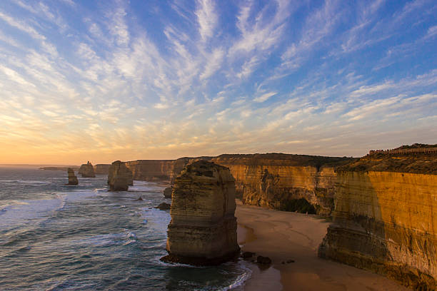 istock Before sunset at twelve apostles location on Green Ocean Road 468394024
