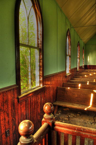 istock Abandoned Desert Church 468394487