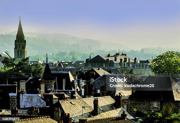 Beautiful And Quiet Village Of Europe Stock Photo - Download Image Now - Brive-la-Gaillarde, France, Community