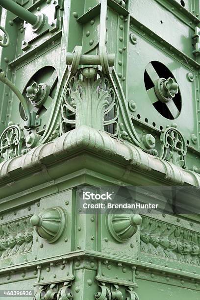 Green Strut Stock Photo - Download Image Now - 2015, Architecture, Bridge - Built Structure