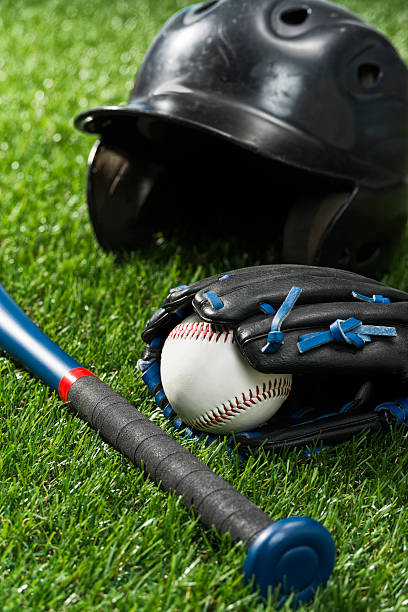 istock Pee Wee or Little League Baseball equipment 468398844
