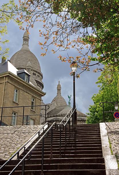 istock Romantic staircase for the Sacred Heart 468401045