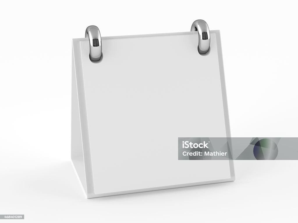 3 D blocco note vuoto - Foto stock royalty-free di Affari