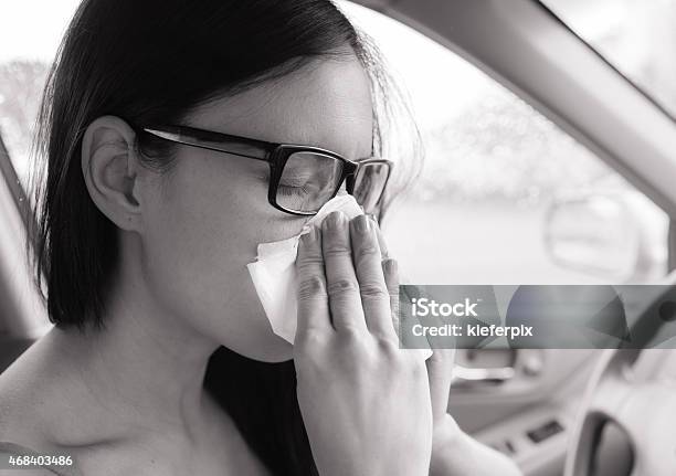 Feeling Sick Stock Photo - Download Image Now - 2015, Adult, Allergy