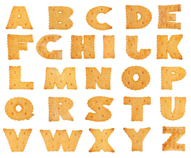 istock Different letters in the form of cookies 468404627