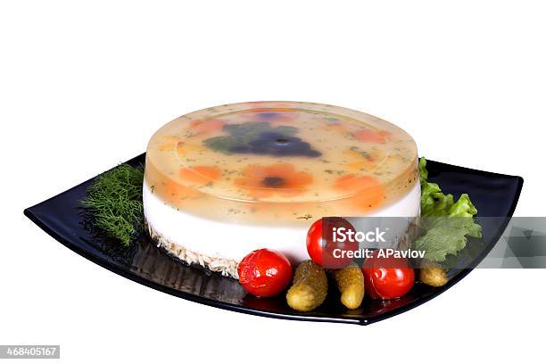 Aspic Carne De Frango - Fotografias de stock e mais imagens de Almoço - Almoço, Aspic, Branco