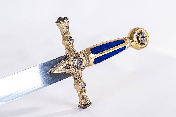 istock replica of an old sword 468406959