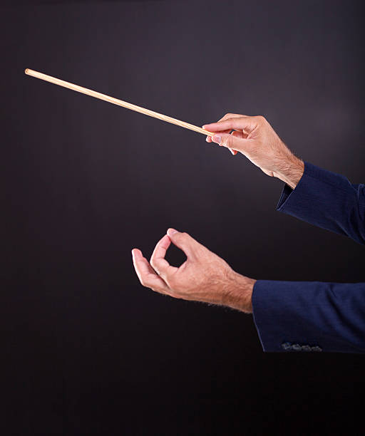 istock hands of the conductor 468407181
