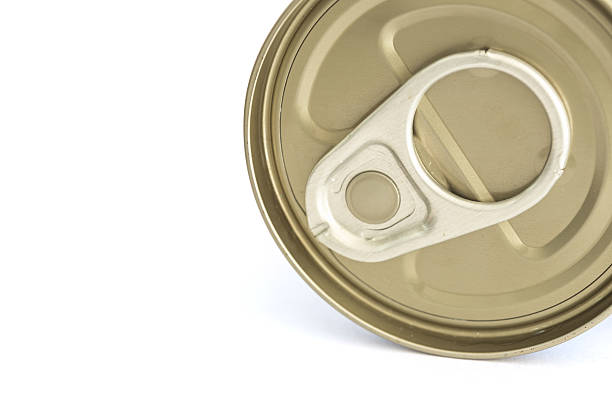 istock Aluminum canned food isolated on white background 468407700